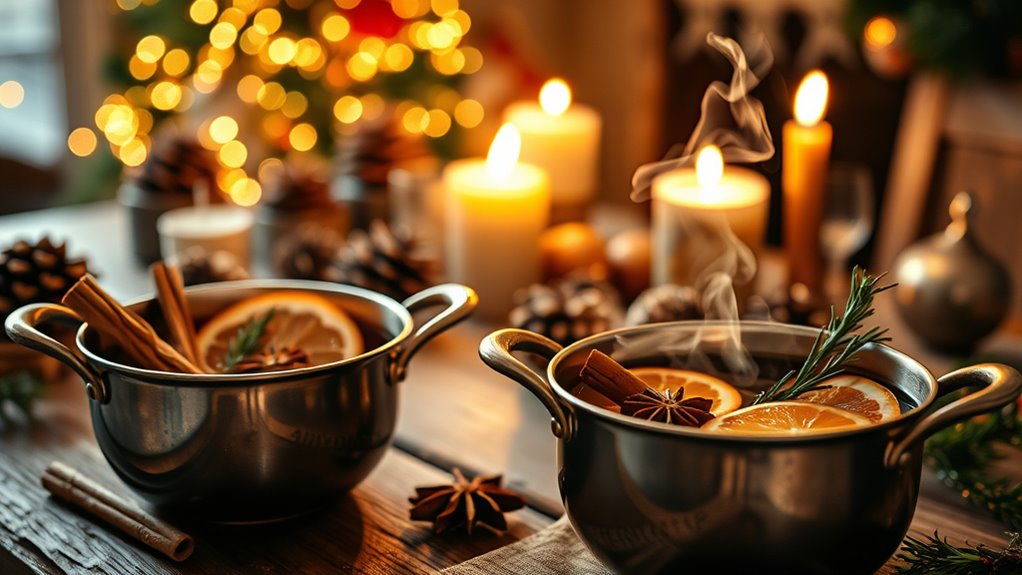 simmering holiday aroma blend