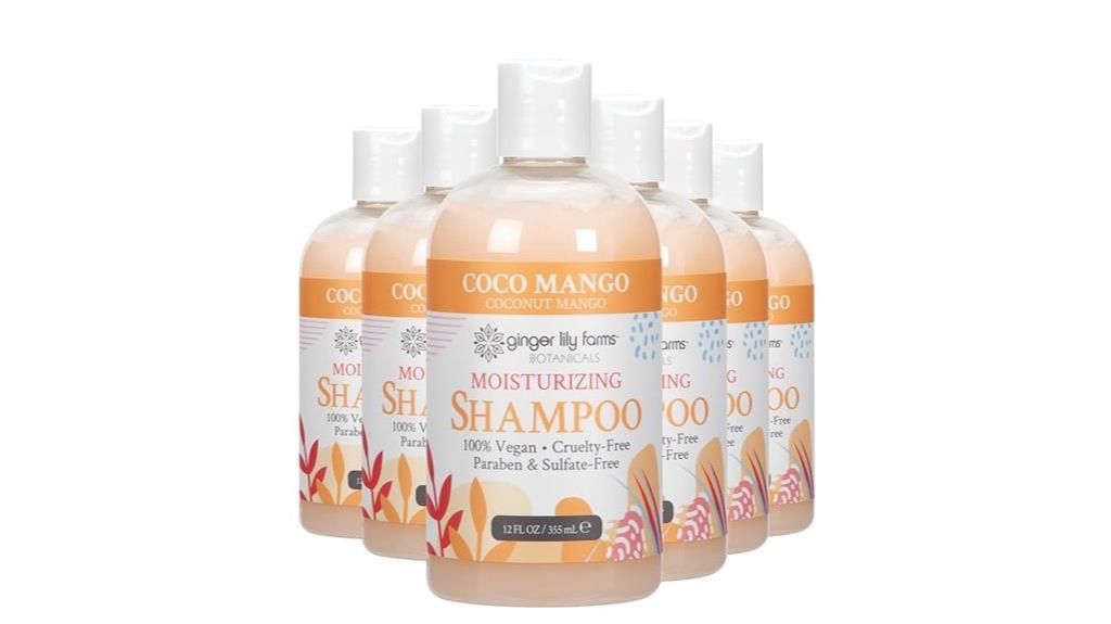 six pack ginger lily shampoo