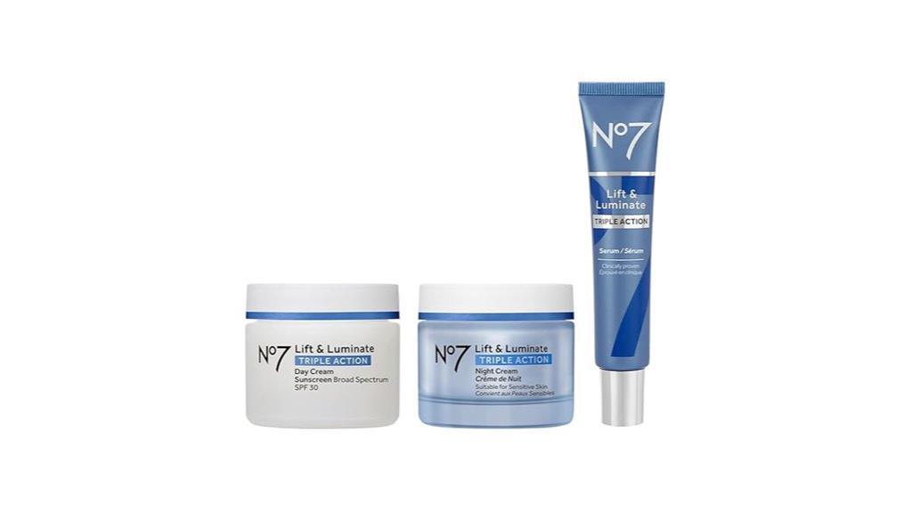 skincare kit with lifting