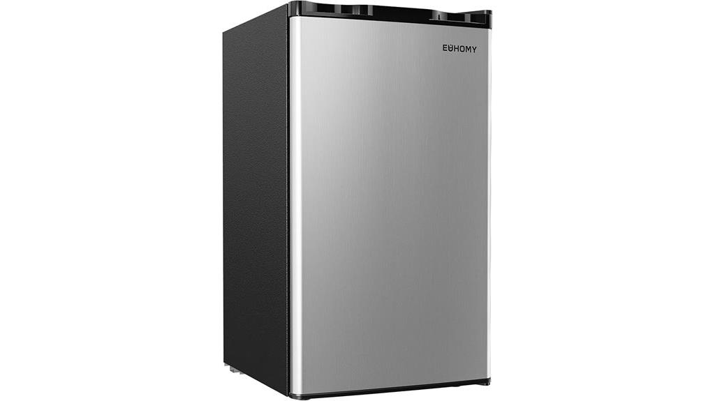 small fridge with freezer