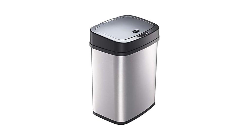 small infrared motion trash can