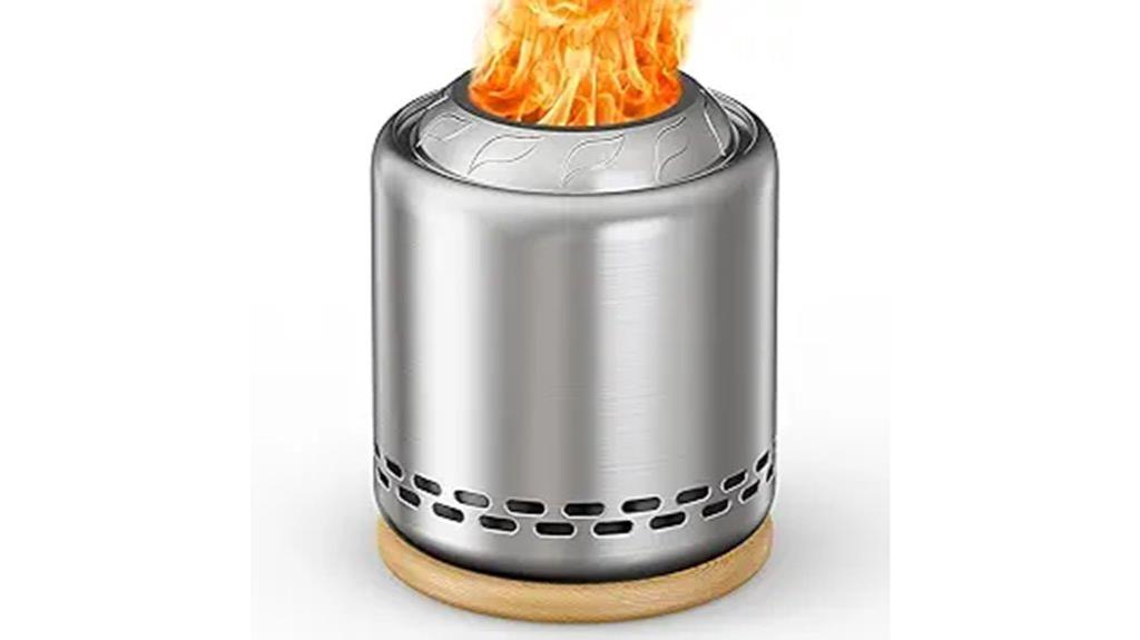 small outdoor fire pit
