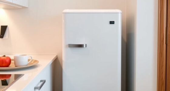 small stylish space saving refrigerators