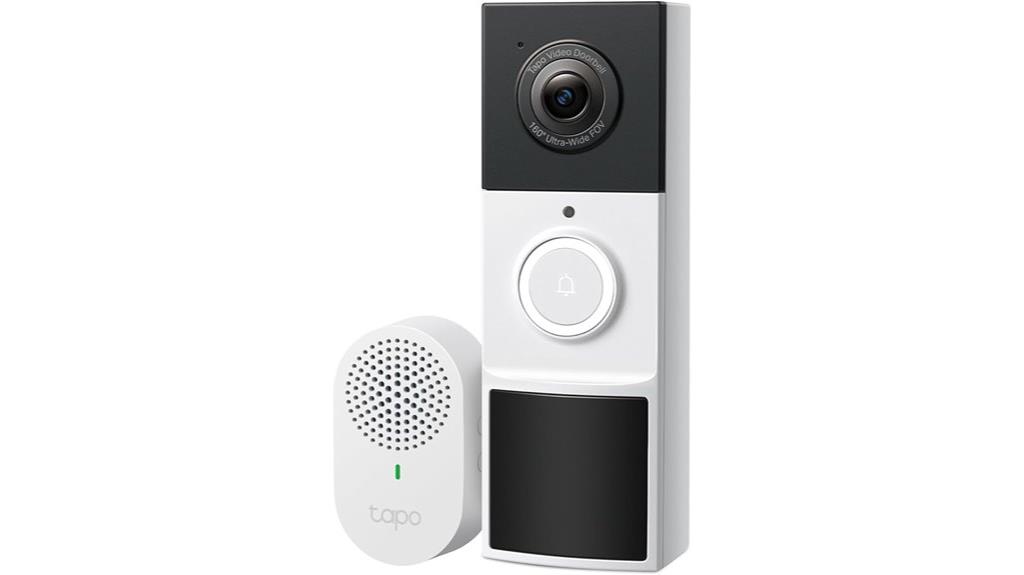smart doorbell with chime