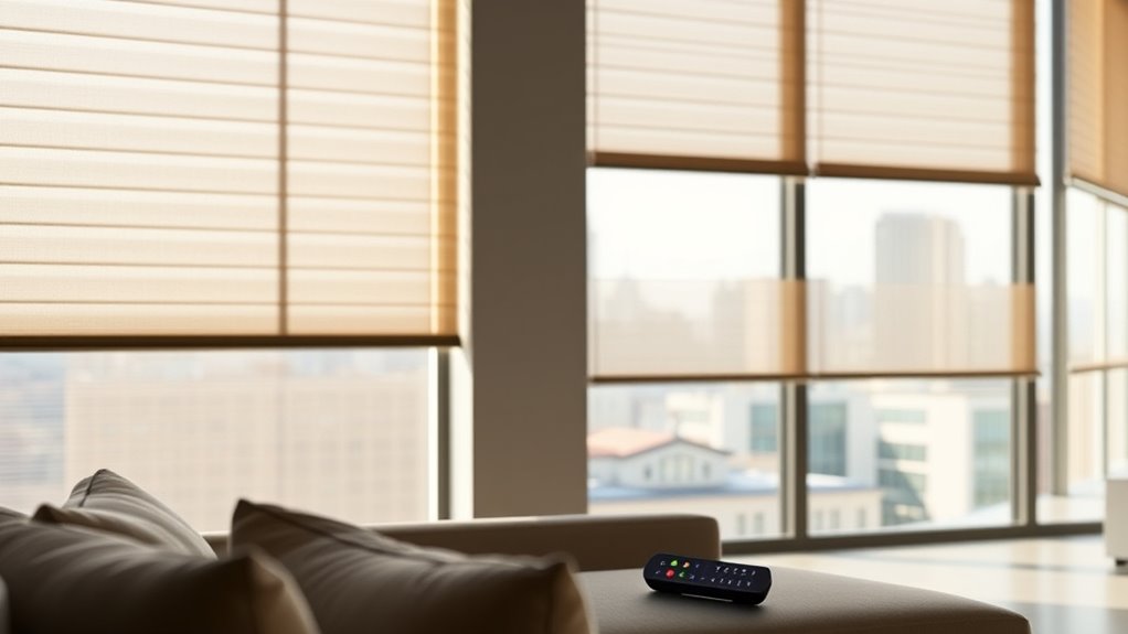 smart efficient automated blinds