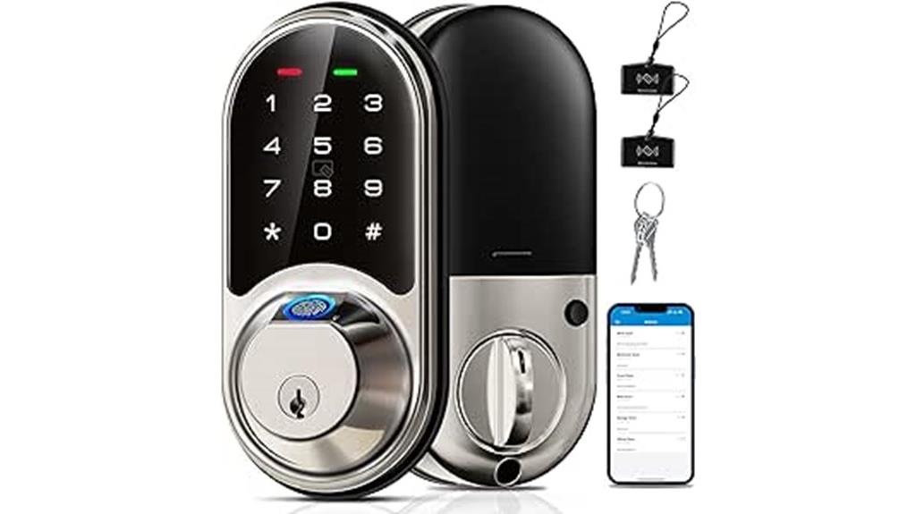 smart fingerprint door lock