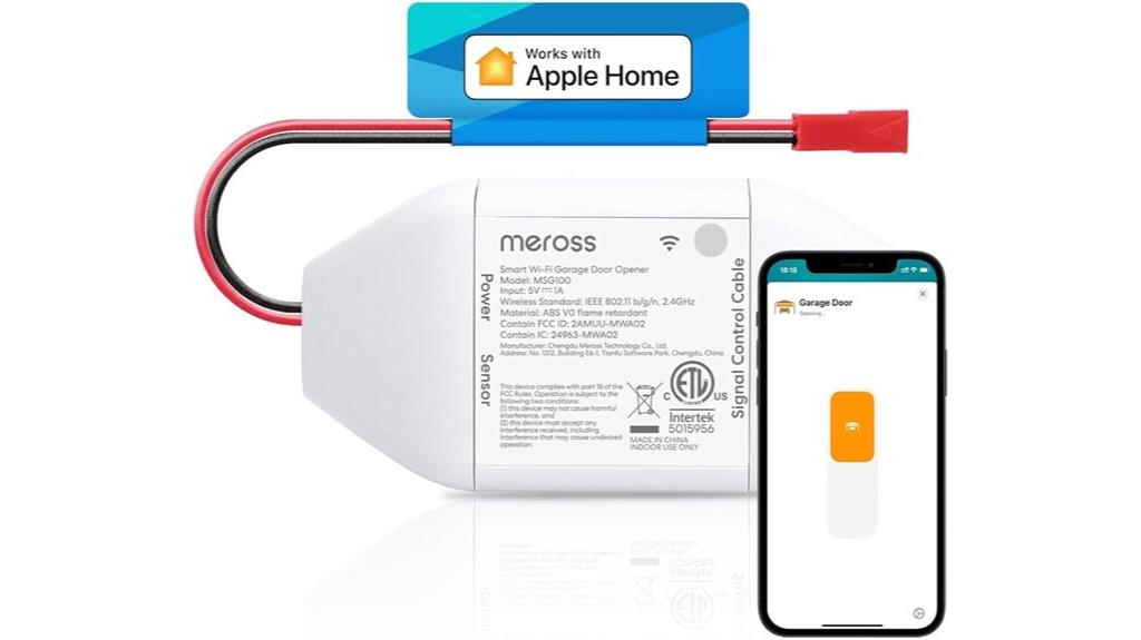 smart garage door control