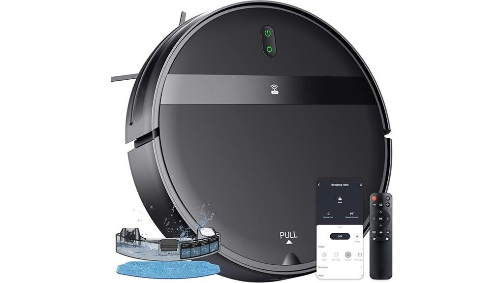 smart robot vacuum mop