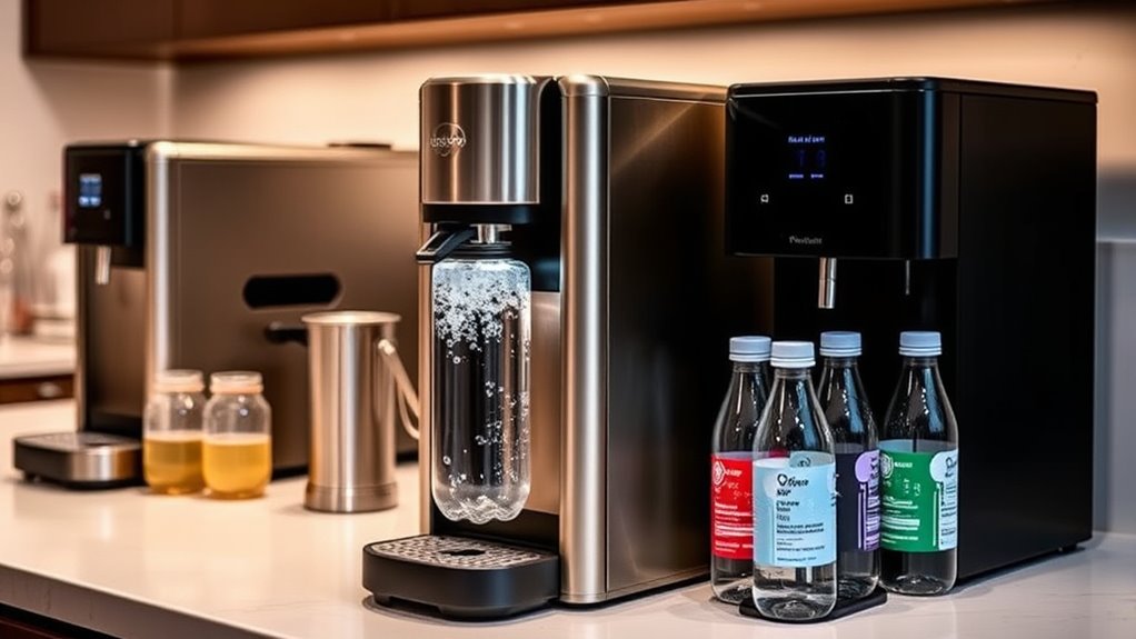 soda maker feature considerations