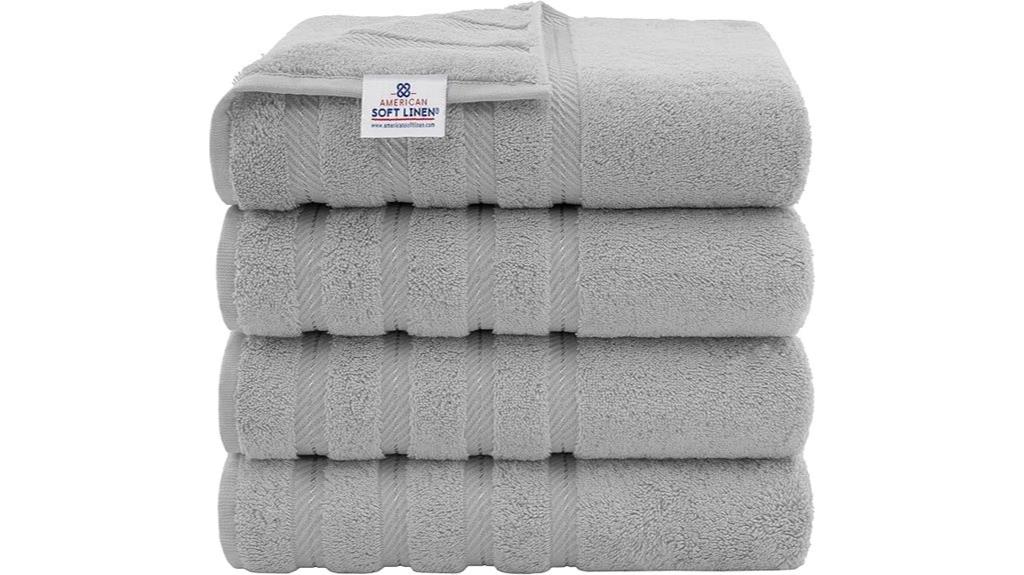 soft linen bath towel set