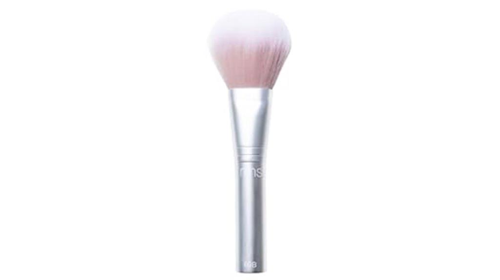 soft precise blush application