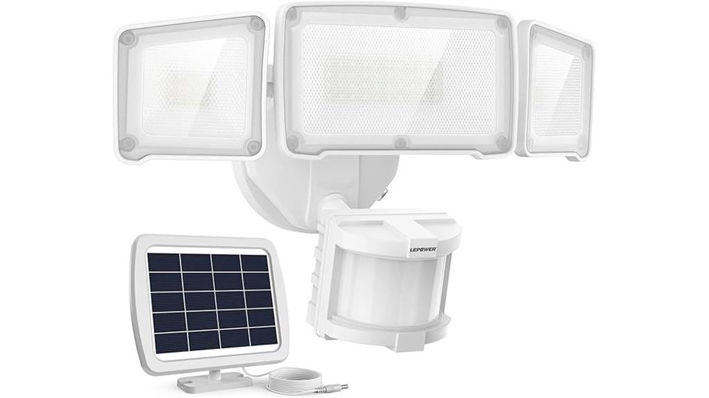 solar security motion lights