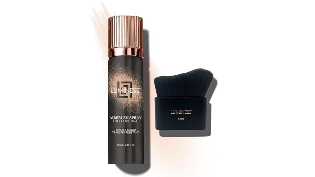 spray airbrush foundation shade