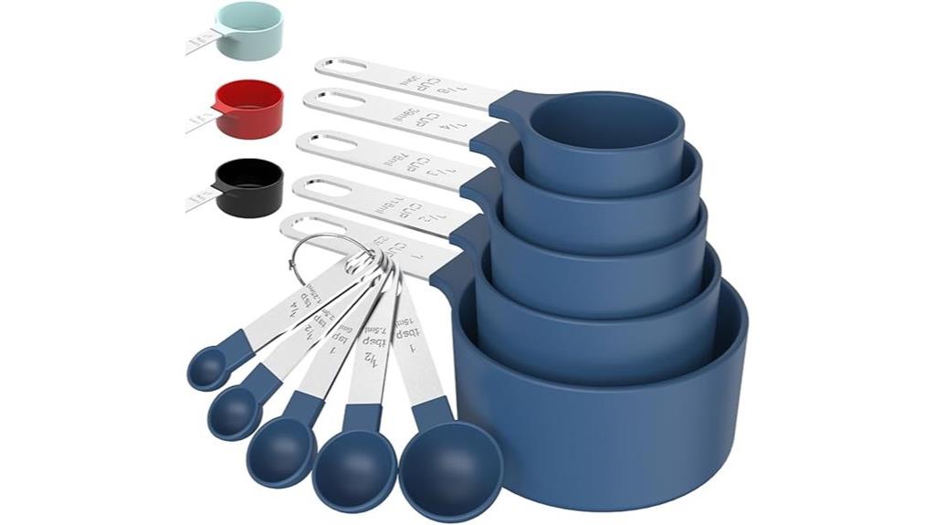 stackable measuring cups spoons