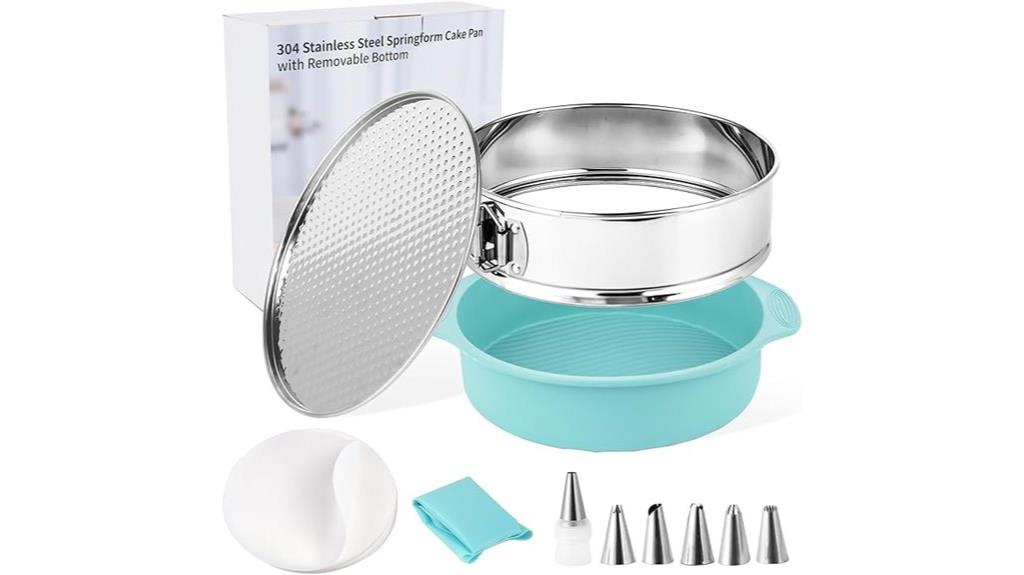 stainless springform cake kit