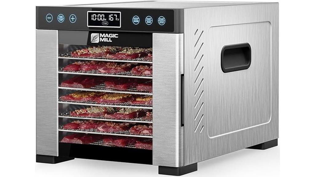 stainless steel 7 tray dehydrator
