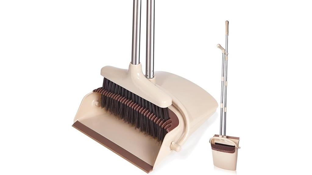 stainless steel broom set