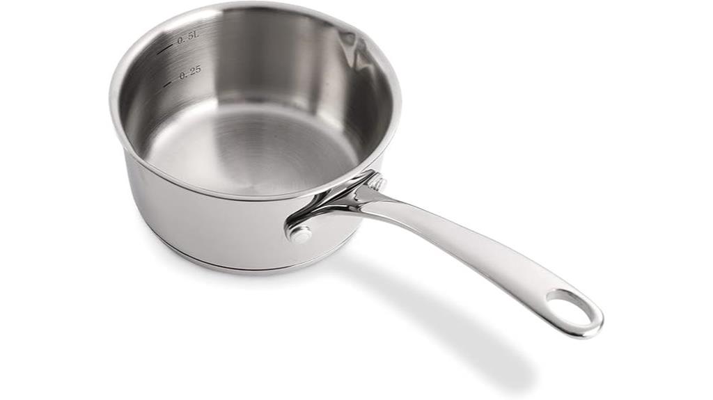 stainless steel butter warmer