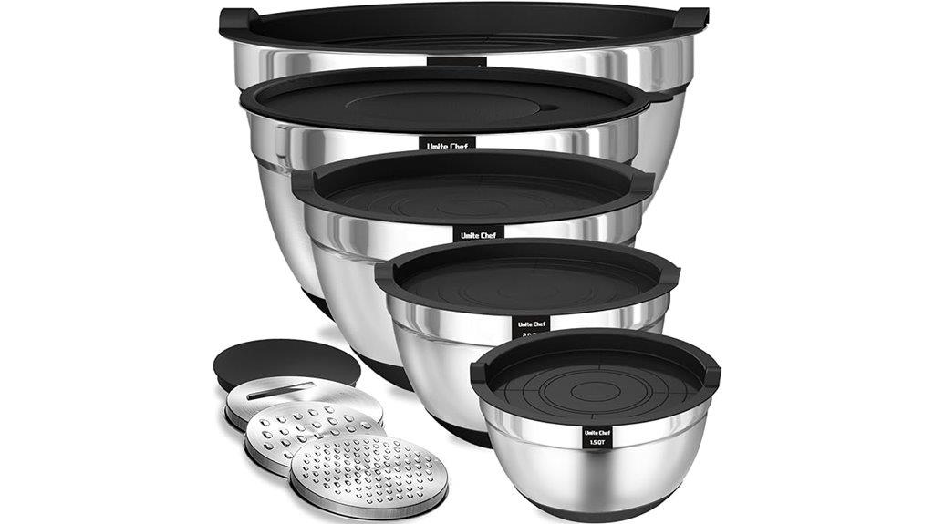 stainless steel nesting bowls