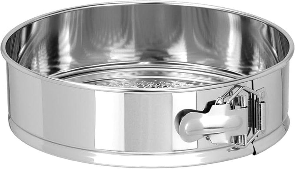 stainless steel springform pan