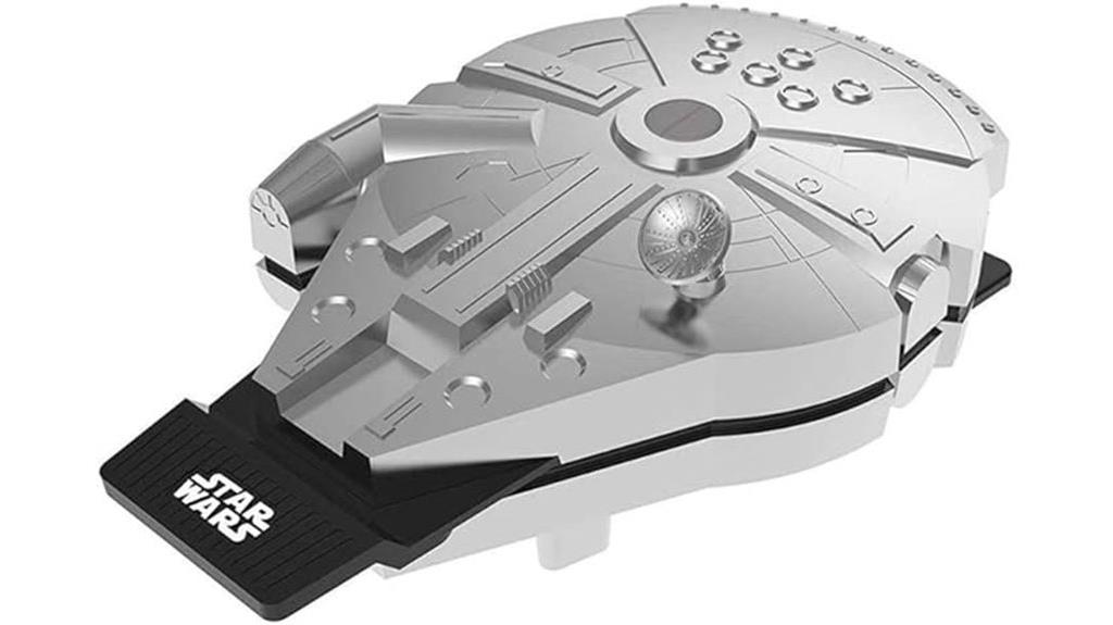 star wars millennium falcon waffle maker