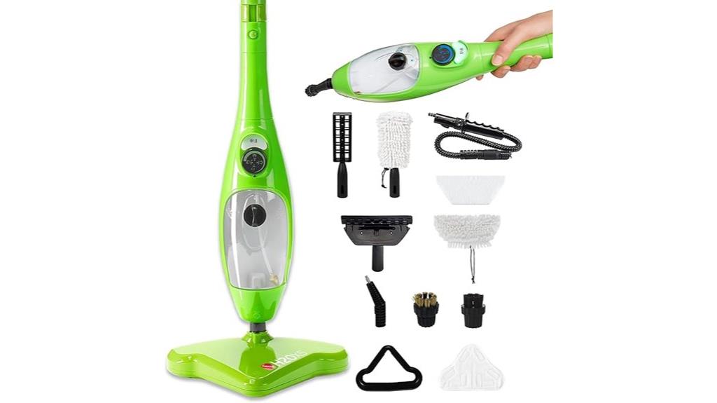 steam mop and handheld cleaner
