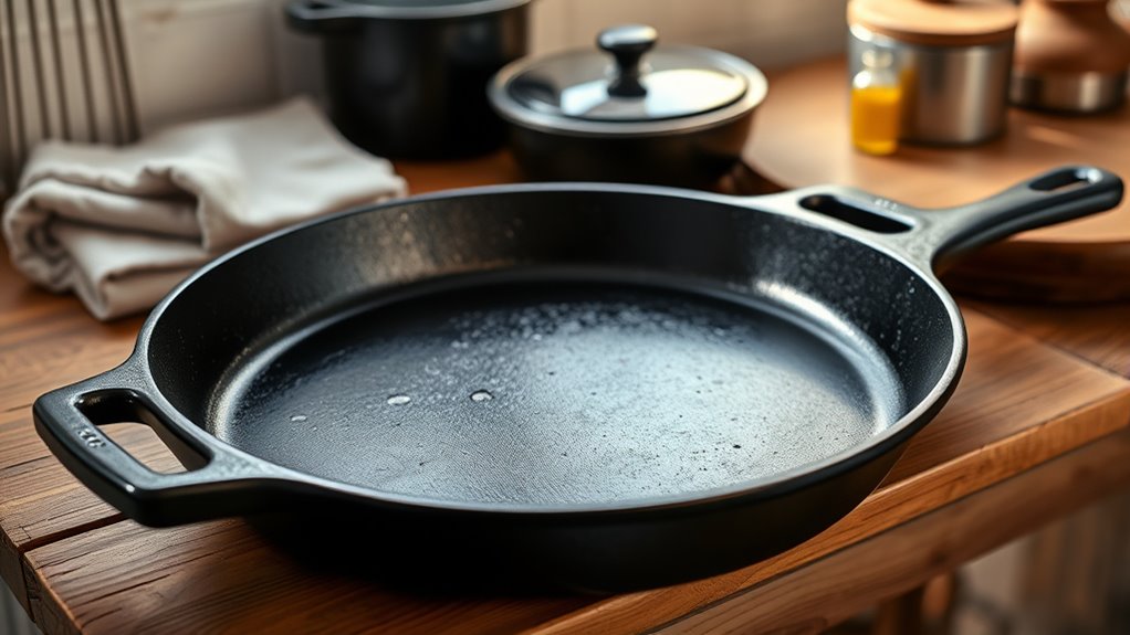 store cast iron properly