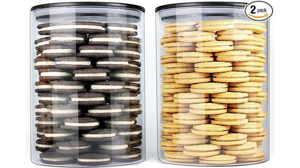 stylish glass storage containers