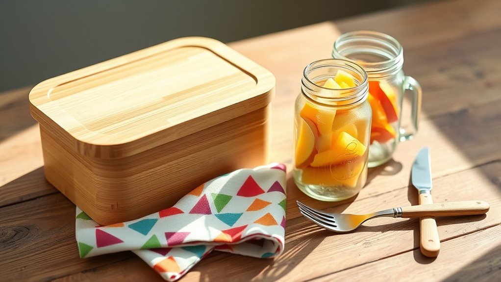 switch to reusable lunch boxes