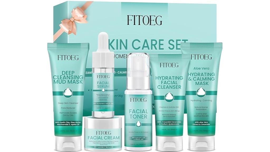 teen hydrating skincare set