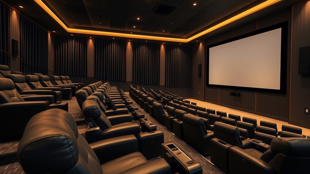 tiered seating for comfort