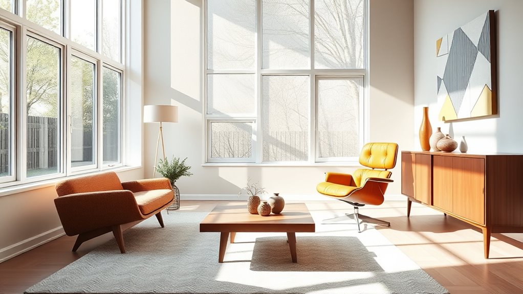 timeless versatile mid century design