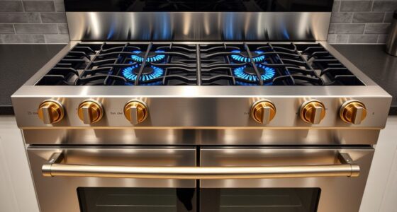 top chef grade gas ranges