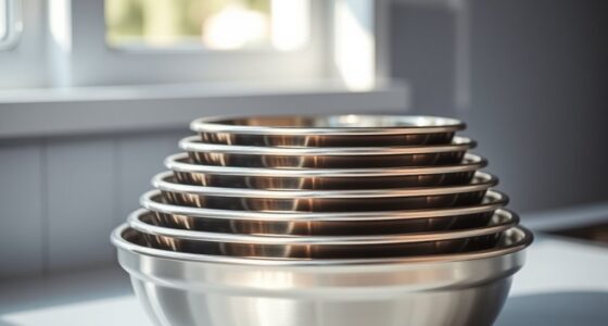 top stainless steel mixing bowls