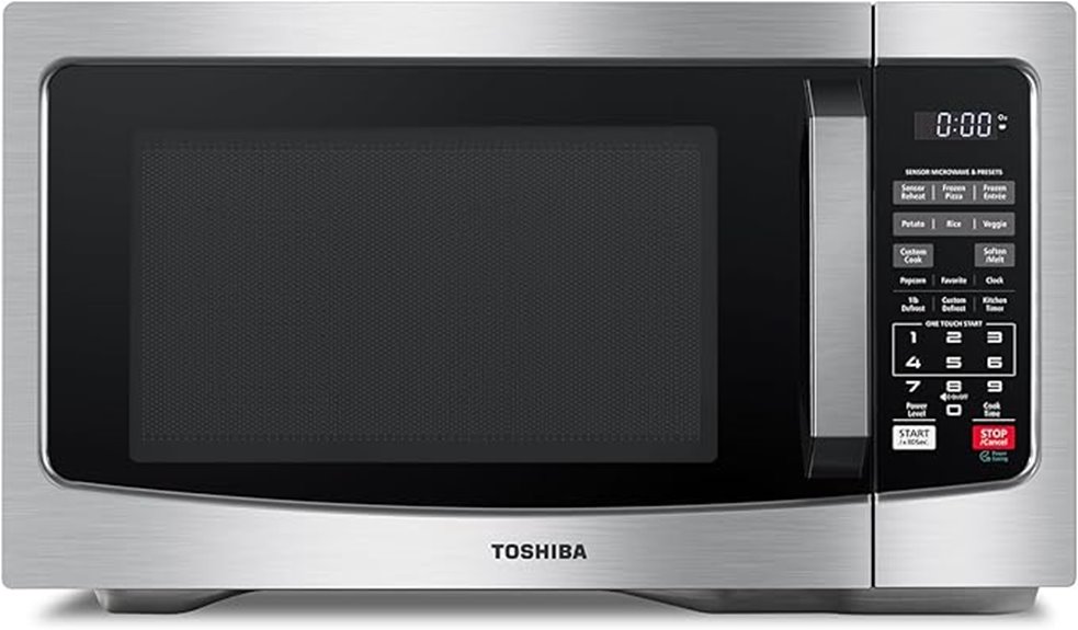 toshiba em131a5c ss microwave