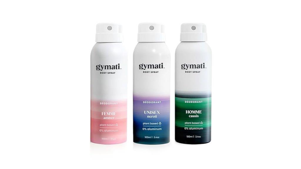 travel sized fitness deodorants