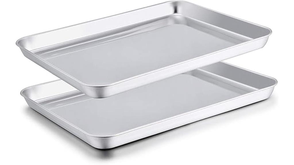 two baking sheets set