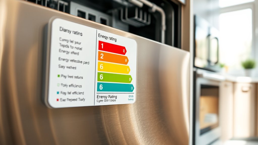 understanding dishwasher energy labels