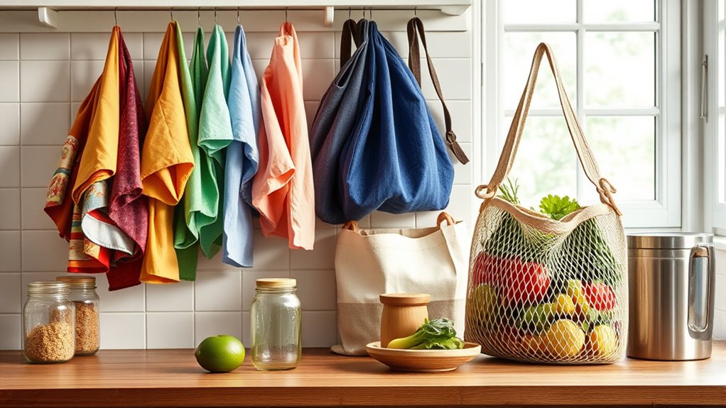 use reusable eco friendly bags