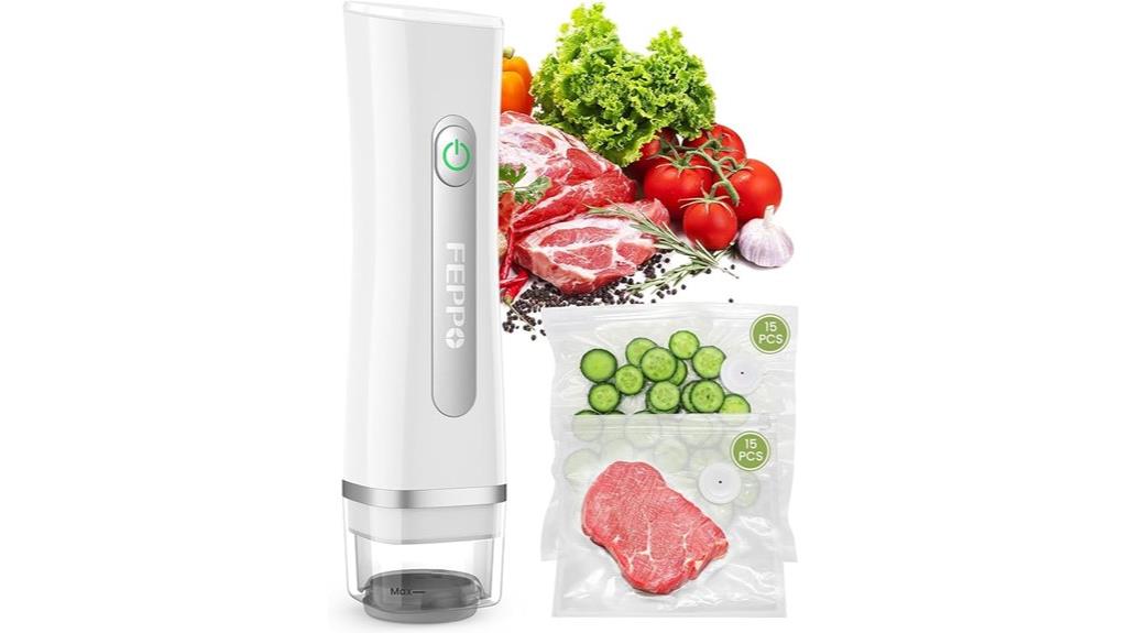 vacuum sealer with water tank