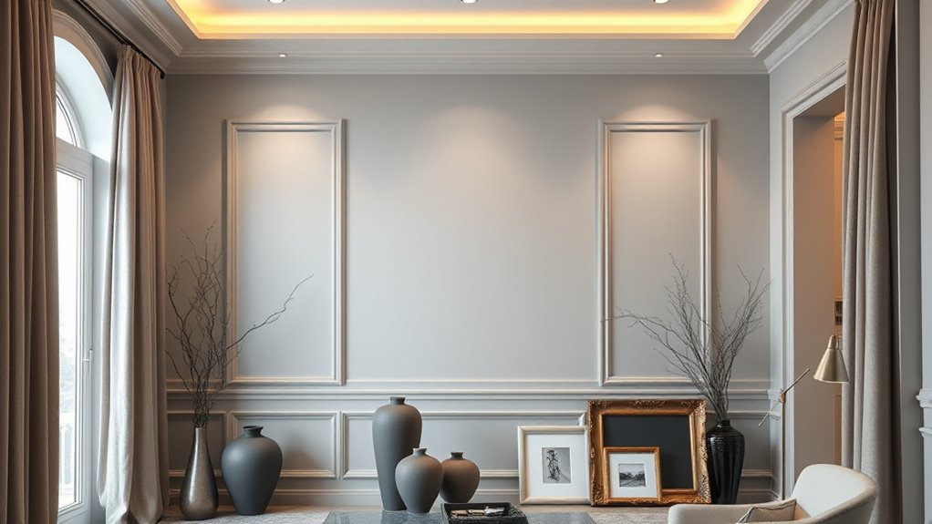 vary paint sheens and finishes