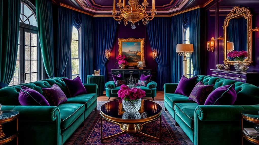 vibrant luxurious color trend
