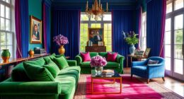 vibrant luxurious jewel accents
