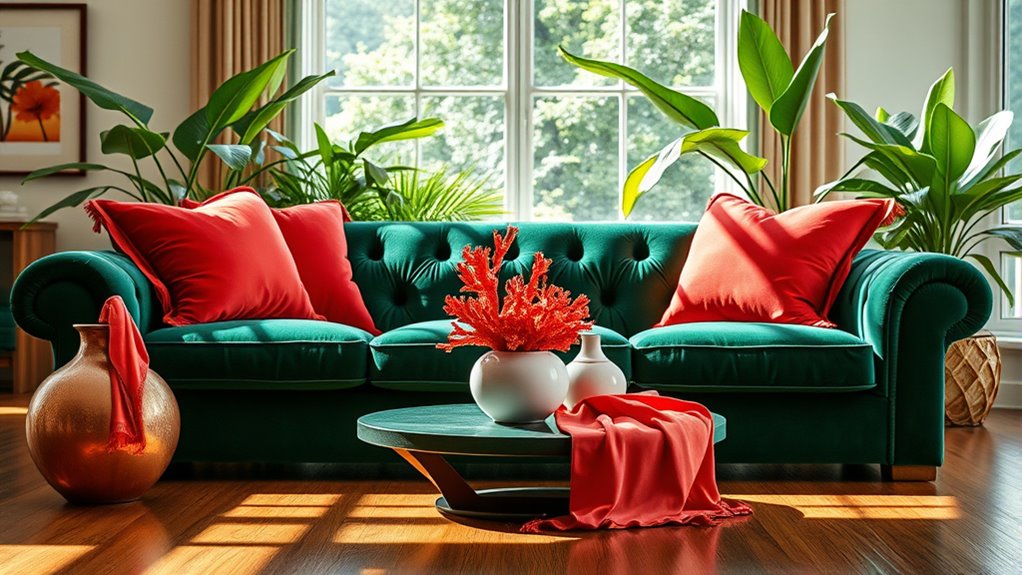 vibrant nature inspired color pairing