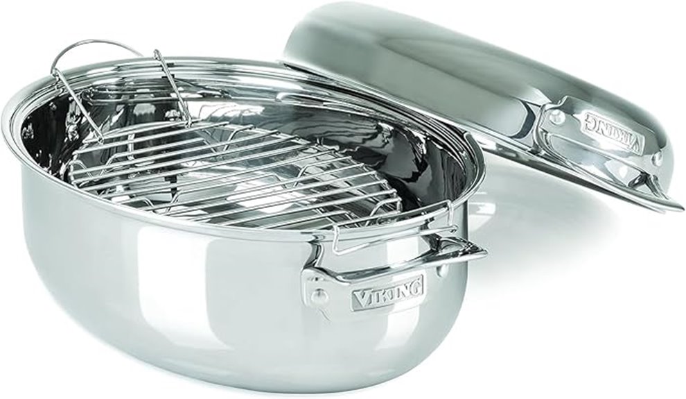 viking 3 ply roasting pan
