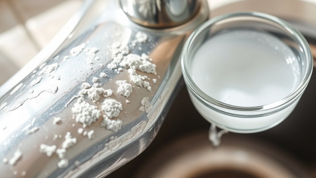 vinegar for mineral buildup