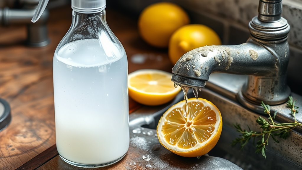 vinegar for natural descaling