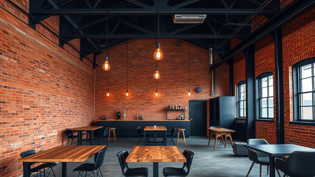 vintage modern industrial harmony