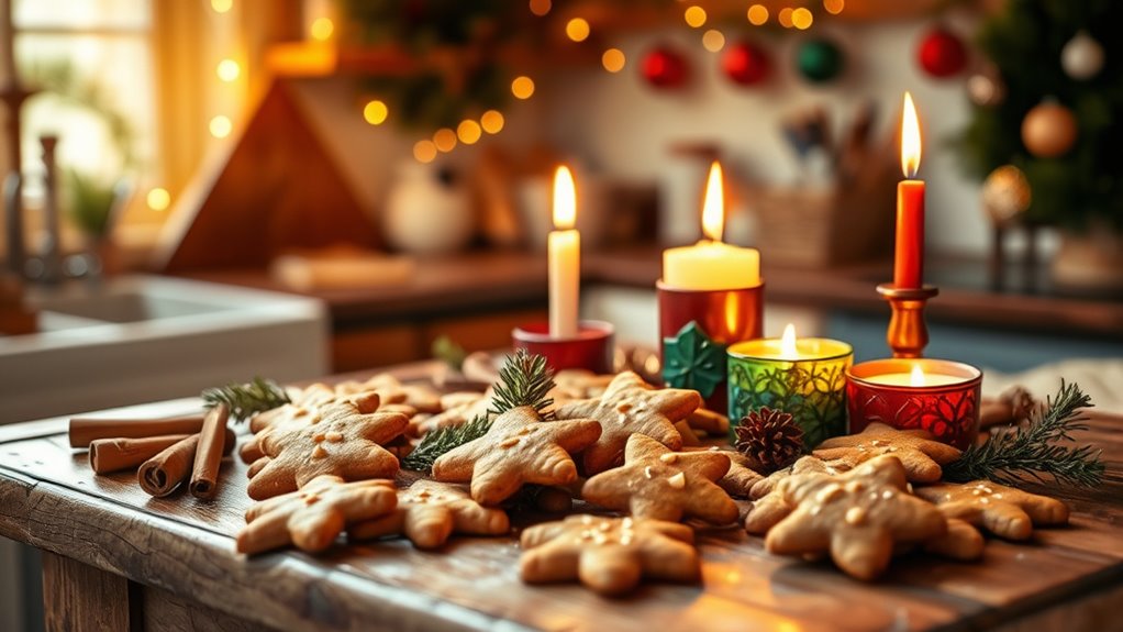 warm festive baked aromas