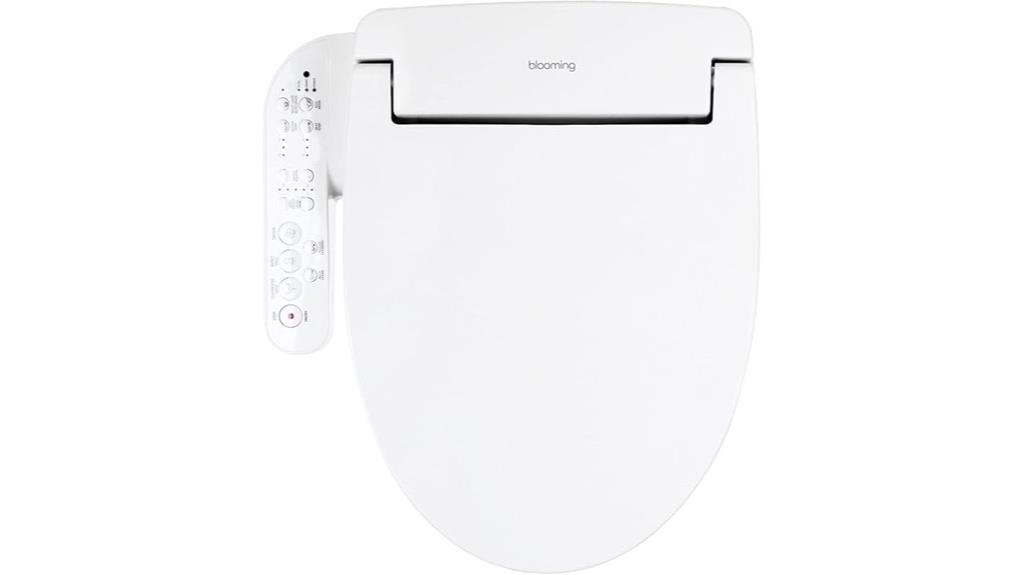 warm water bidet seat